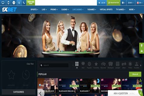 Best 1xBet Casino Games Offered .
